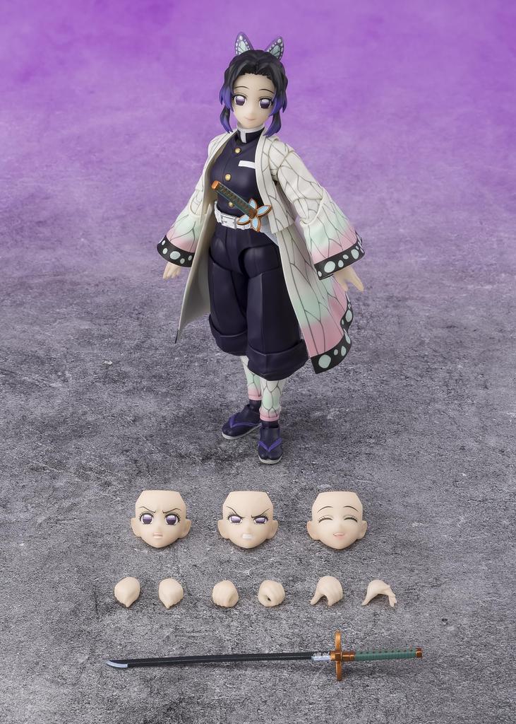 TAMASHII NATIONS S.H.Figuarts Demon Slayer Kimetsu no Yaiba Shinobu Kocho ca.. 130 mm