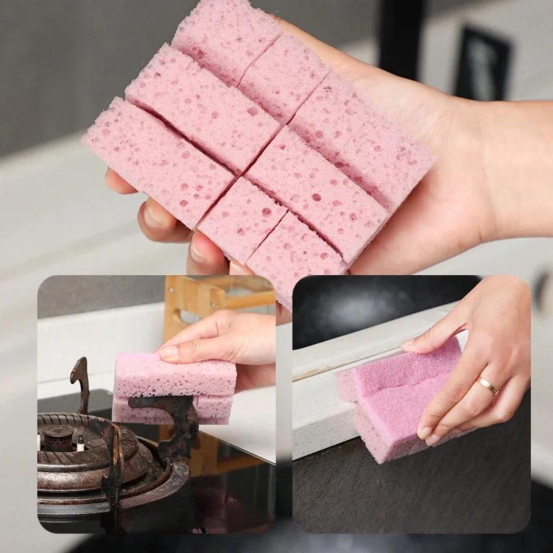 5 szt. Dwustronne gąbki do czyszczenia Domowa ścierka do szorowania Ściereczka kuchenna Gąbka do mycia naczyń Ściereczki do czyszczenia naczyń Akcesoria