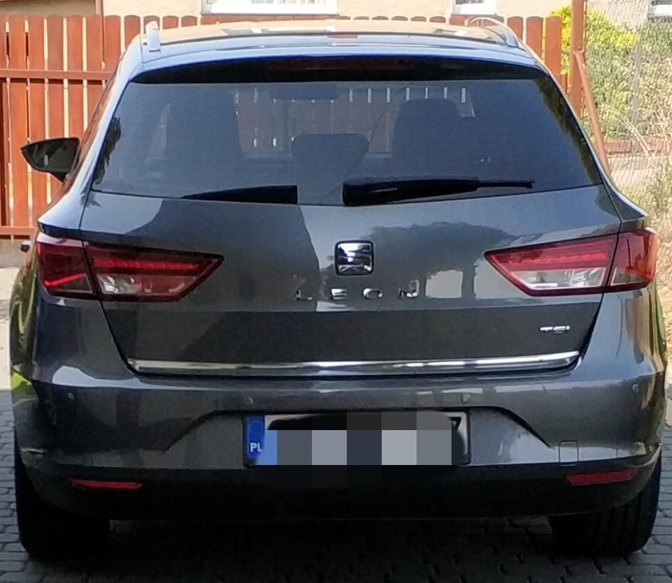 Chromowana Listwa Bagażnika Do Seat Leon Iii St Kombi 5F8 12-20 - Elegancki Detal Dla Twojego Samochodu