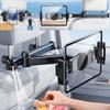 Oatsbasf Car Tablet Holder for Headrest Extension Arm Adjustable Car Mount for Back Seat Phone Stand  for iPhone iPad with Hooks
