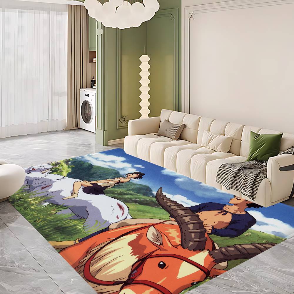 Anime Film P-Princezna M-Mononoke Vstupní rohožka Skandinávský styl Domácí rohožka Koupelnové-WC rohožky Ložnice Hotelová dekorační rohož