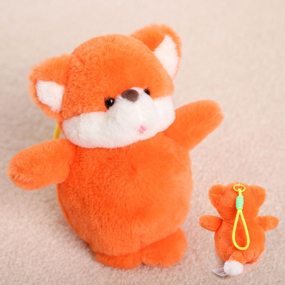 Raccoon Animal Doll Keychain Bear Plush Toys Small Pendant Capybara Plush Keychain  Home Decor