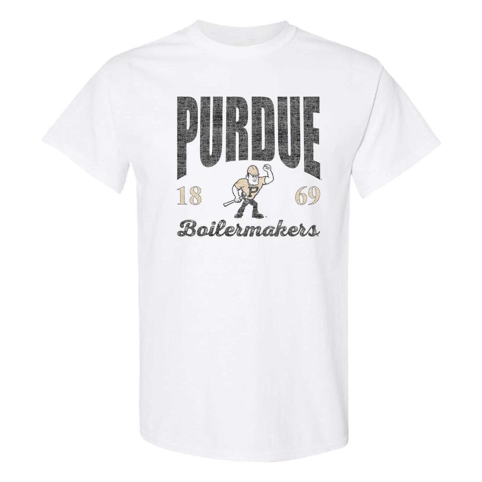 Purdue Giving Noise T-Shirt - White S