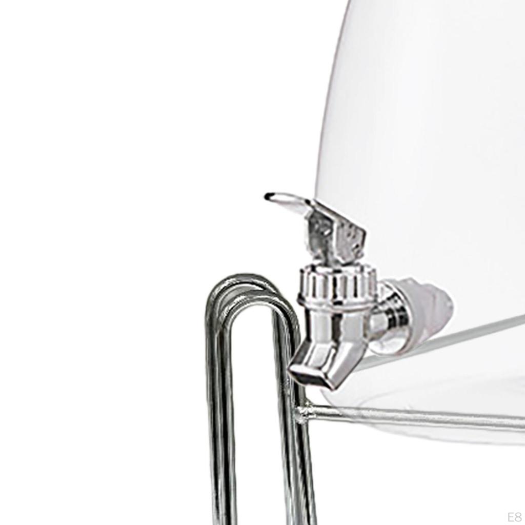 Getränke Dispenser Eimer mit Wasserhahn Stehen Klar Kalten Wasserkocher Saft Jar für