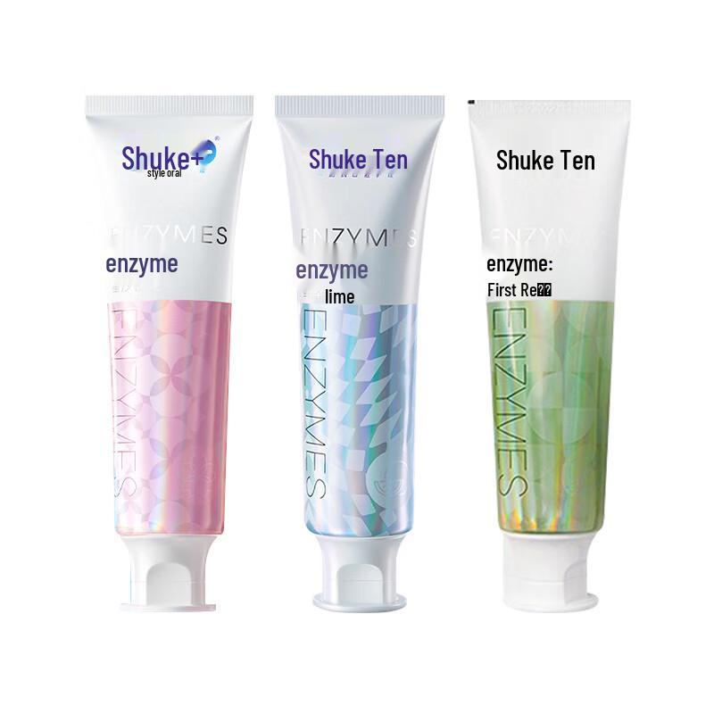 

Shuke+ Natural Whitening Enzyme Toothpaste Trio Set