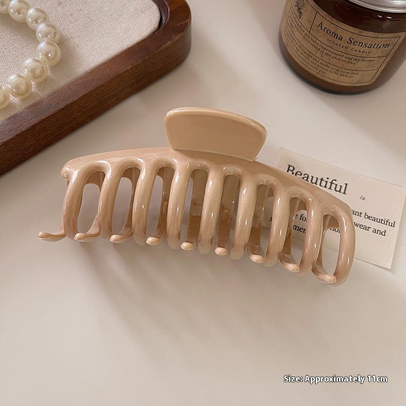 

Силиконовая заколка-краб для волос, мягкая защита от столкновений, для затылка, коготь для волос, противоскользящая, прочная, аксессуары для волос