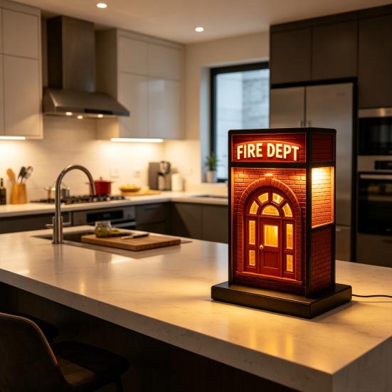 Vintage Lamp Retro Miniature Table Lamp with Warm Led Glow USB