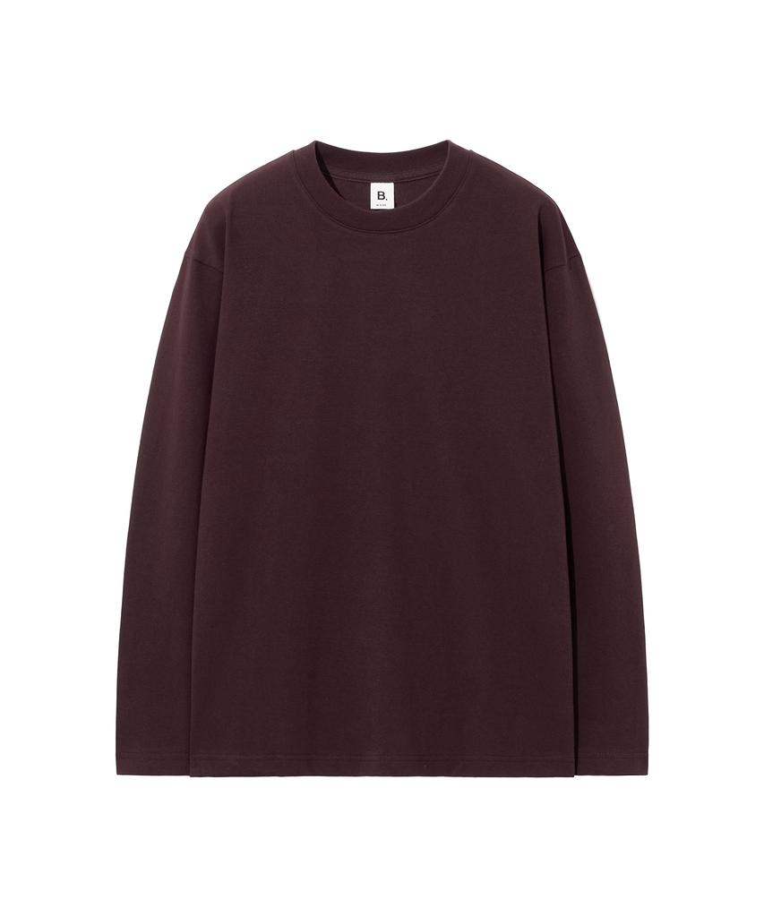 BRENSON B. Loose Fit Basic Long Sleeve T-Shirt ( 7 Colors )