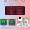 Red Light Therapy Belt Adjustable Heating Pad for Waist & Back Pain Relief Rechargeable Portable 120 LED Heat Light for Muscle Recovery & Skin Care