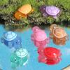 Resin Crafts Mini Luminous Turtles Ornament Light in The Dark Turtle Statue  Aquarium