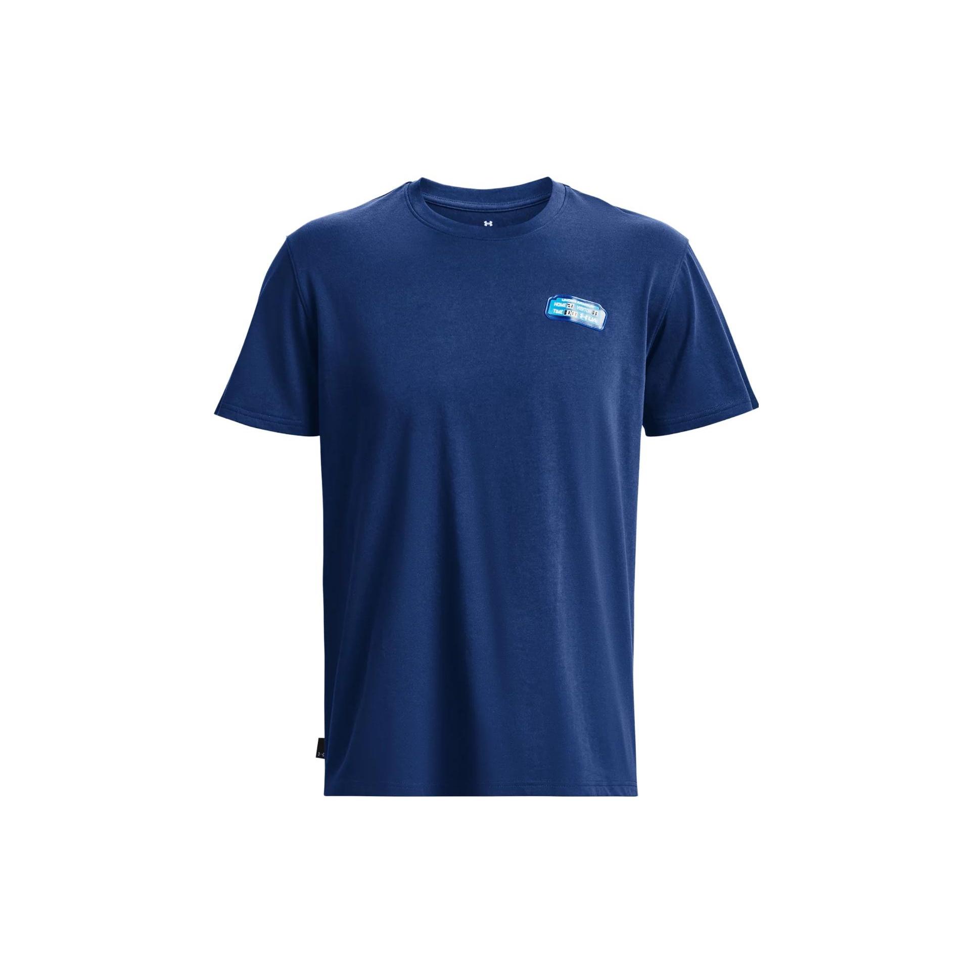 Under Armour Heavyweight T-shirt Blue Men s 1376836-471 M
