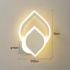 Modern LED Wall Light Creative Bedroom Bedlight Modern Simple Luxury Warm Background Wall Light Corridor Staircase Light