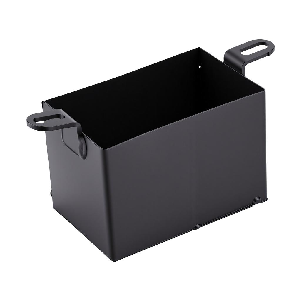 Motorcycle Battery Box Black Iron Battery Holder Carrying Case for ATV Quad Motorbike Dirt Bike