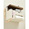 Handun Walnut Wall-Mounted Double Layer Tissue Holder