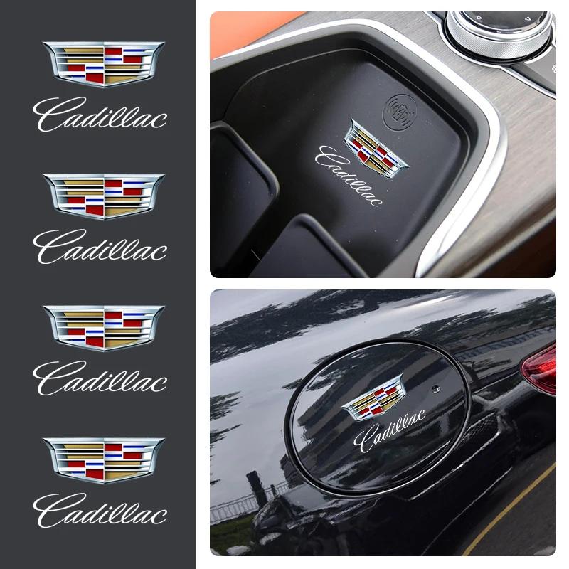 1/2/5/10 stuks Auto Styling Emblemen Stickers Interieur Decoratie Decal Voor Cadillac XT4 XT6 CTS DTS STS XTS ATS BLS SLS CT5