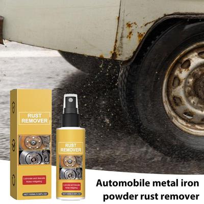 Rostlöser für Metall, Rostschutzspray, Schmierspray, Mehrzweckspray, 100 ml, Reiniger und Pflegemittel zum Entfernen von Rost und Fett