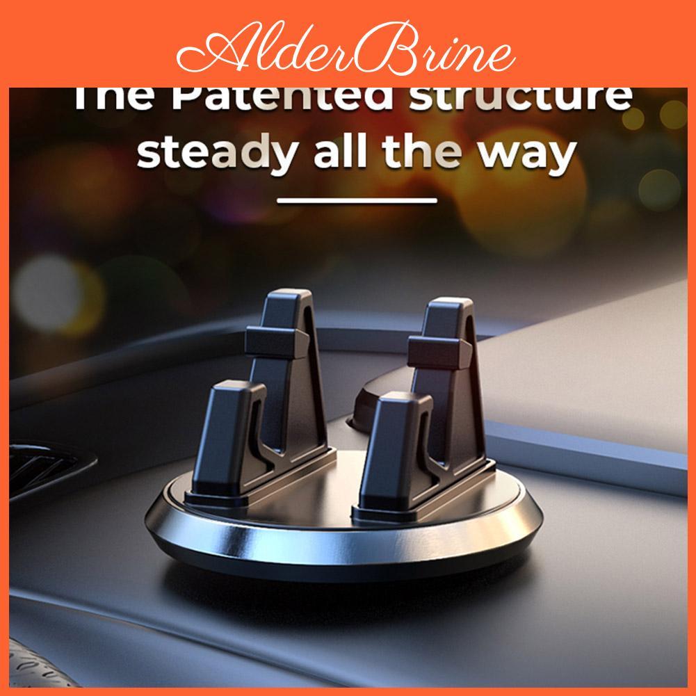Base Rotating Car Phone Holder Car Desktop Dashboard Navigation Phone 360 Degree Silicone Center Console Stand