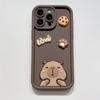 Applicable to Samsung S25 mobile phone case A24 cute Kapibara S23 S24FE personalized three-dimensional cartoon