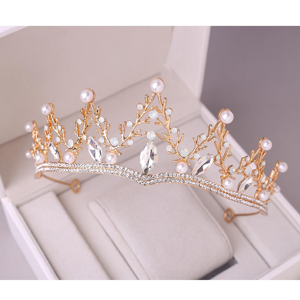Princess Birthday Crown Headband for Girls – Elegant Hair Accessory for Performances and Special Occasions