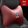 Car Seat Neck Pillow Headrest Rest Cushion Leather Accessories For BMW 1 3 5 7 Series X1 X3 X5 F10 F15 F16 F20 M3 M4 E34 sticker ulcr72