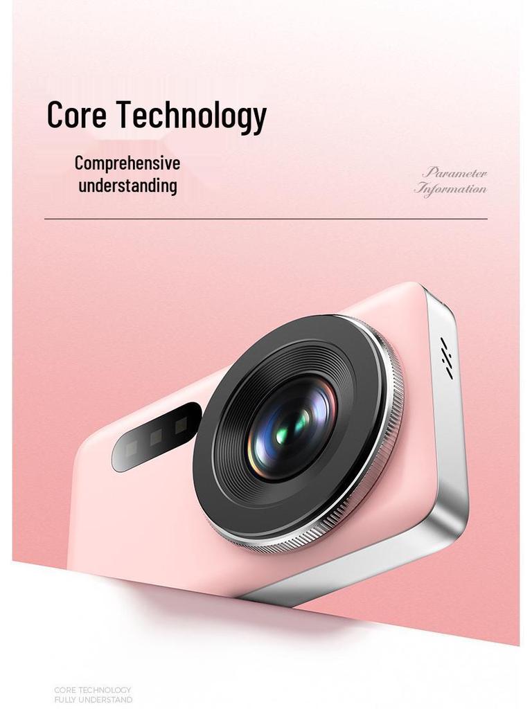 K69 Retro Campus HD Portable Digital Camera - Entry-Level Card Camera Gift
