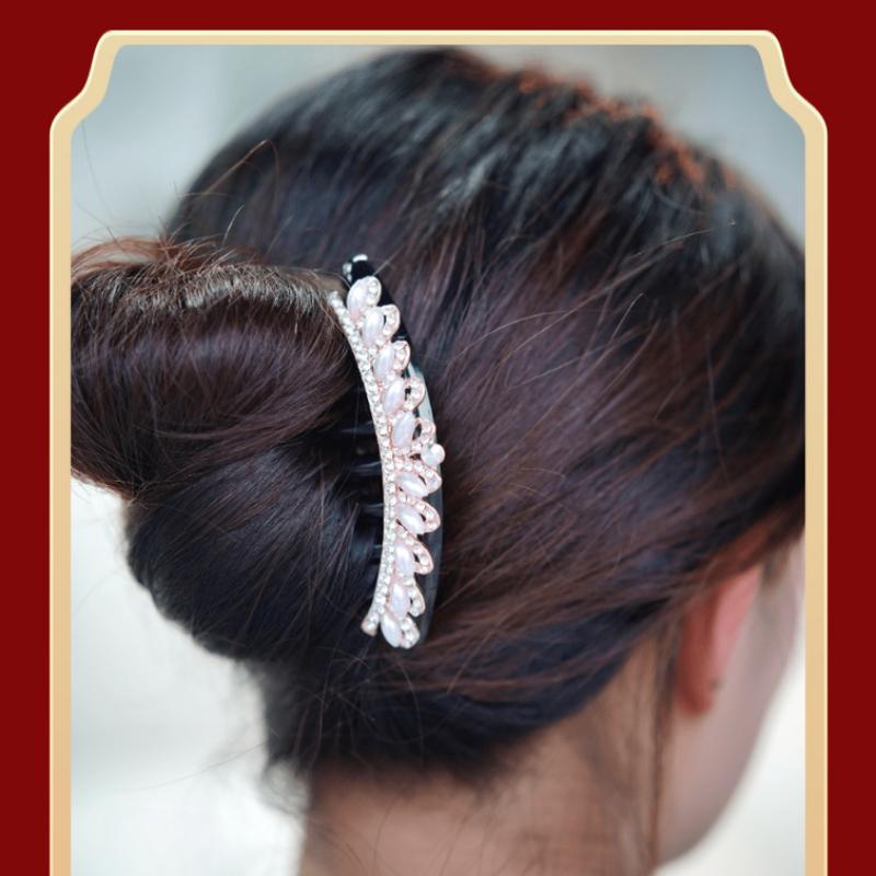 Small Size 7 Teeth Insert Comb Clip Women Hair Styling Hairpins Women Headwear Jewelry Bangs Broken Hair Comb Clip Girls Gifts