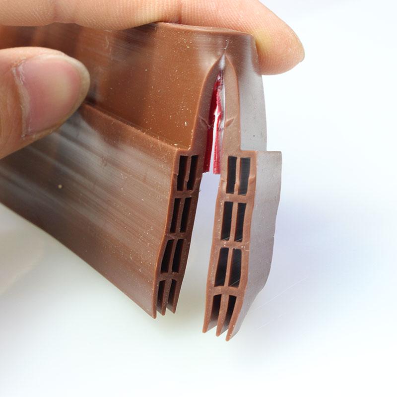 1m Door seam sealing strip door sound insulation strip door bottom sealing strip hotel door windproof dustproof seal strip
