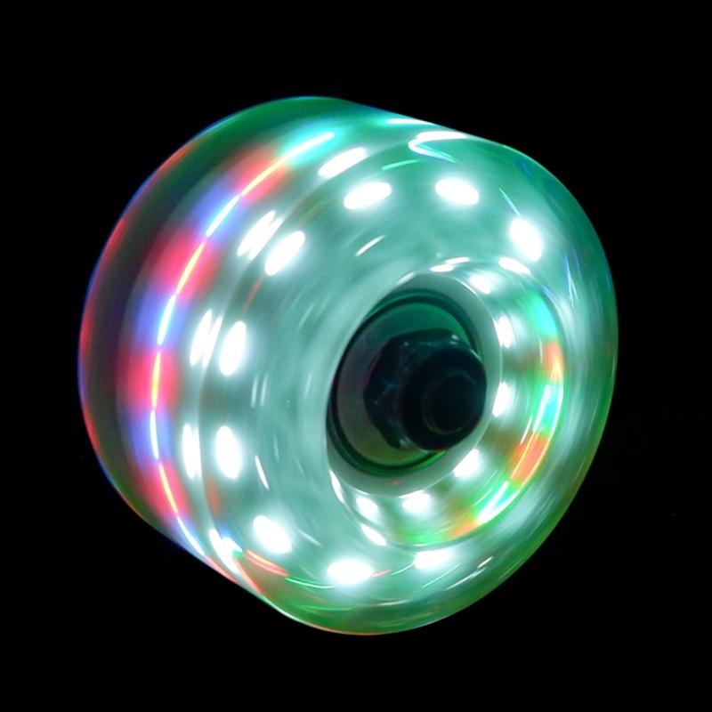 Roller Skate Wheel with Wrenches, Quads Roller Skate Wheel Double Row Skating Skateboard Quads Skate Replacement Wheels