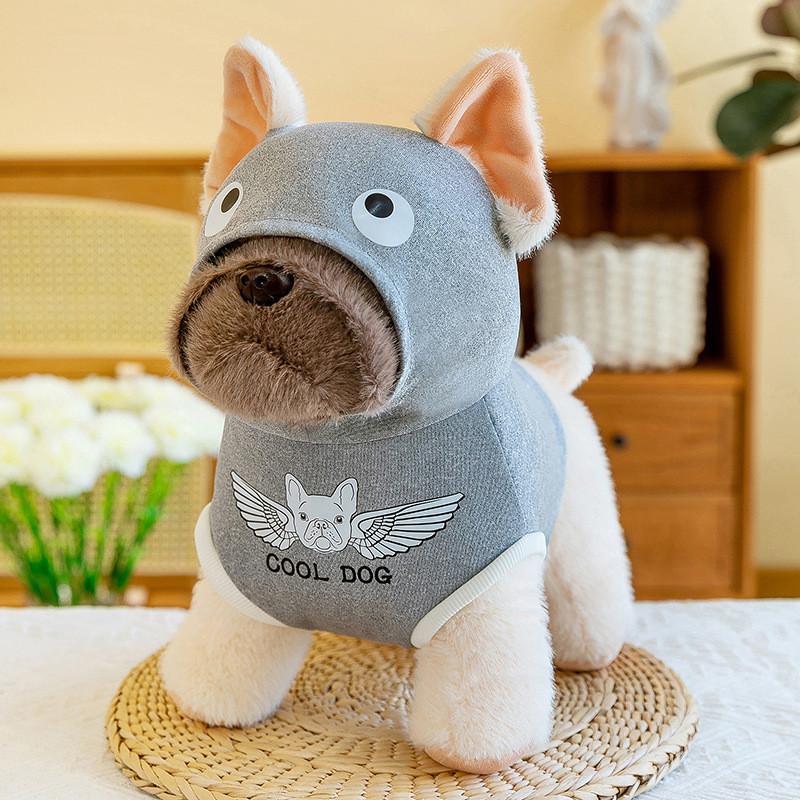 Cute Bull Terrier Plush Toy For Girls Bedtime Companion Night Market Dolls Wholesale Factory