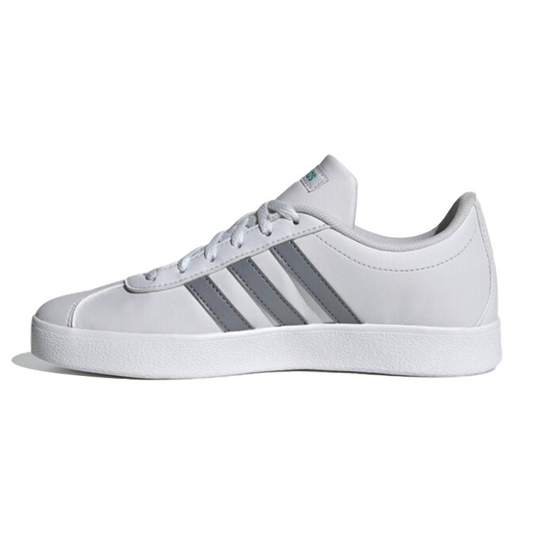 (GS) adidas VL Court 2.0 K Grey Kids EG2001 EU 28