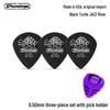 Six-Pack Dunlop Jazz3 Small Frosted Turtle Wood Guitar Picks