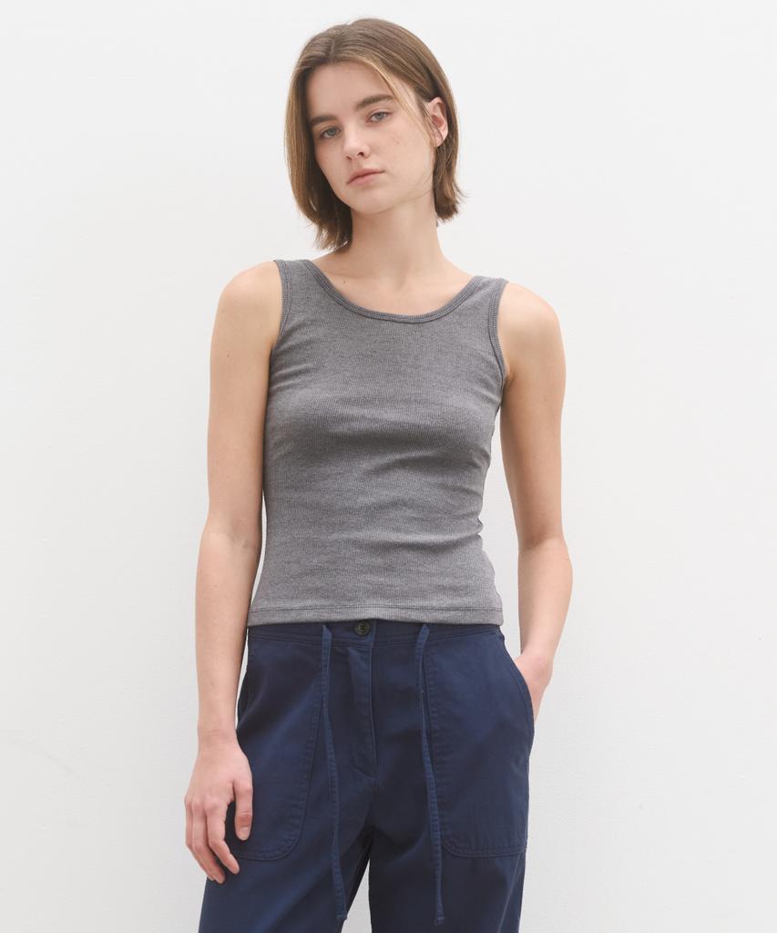 POSZER Deep Round Sleeveless (Gray)