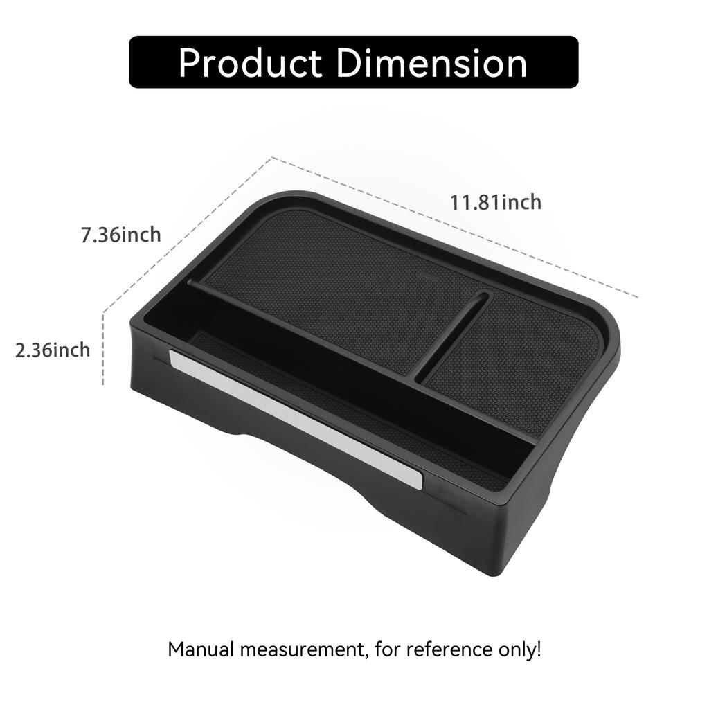 for BYD Tang L 2025 Screen Rear Dashboard Storage Central Control  ABS  Organizer Tray Car Interior Accessories