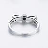 MODIAN 925 Sterling Silber Stapelbarer Ring Hochzeit Mode Bowknot Schmuck Funkelnde CZ Frauen Valentinstag Geschenk