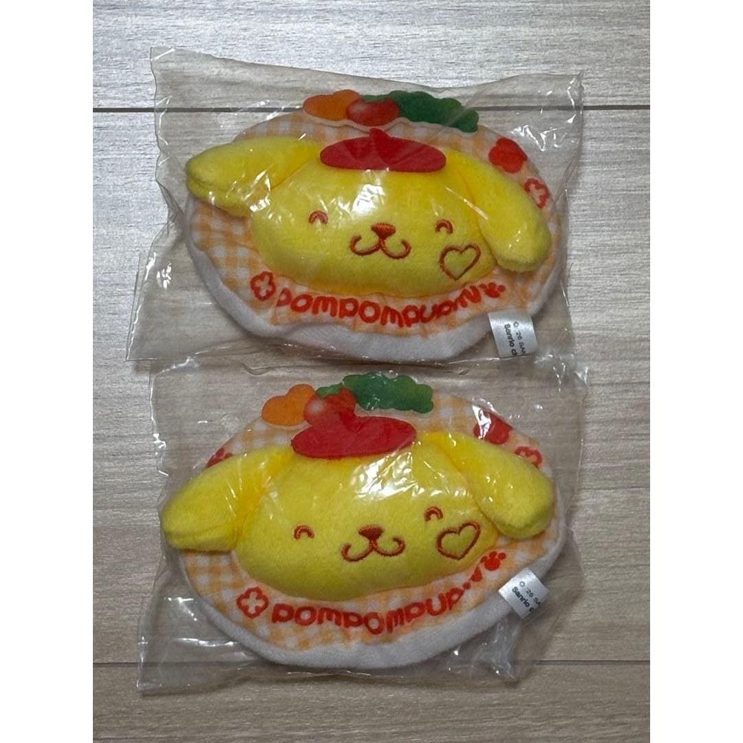 Sanrio Mascot Plush Toy Omurice Style Design Pompompurin 2-Piece Set