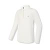 Fila Fitness Series Casual Stand Collar Half-Zip Long Sleeve T-Shirt Men Tops Starlight-White A11M511207FWT