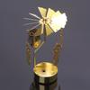 Candlestick Rotatings Spinnings Carousel Light Holders Home Dinner Wedding Bar Party Decorations