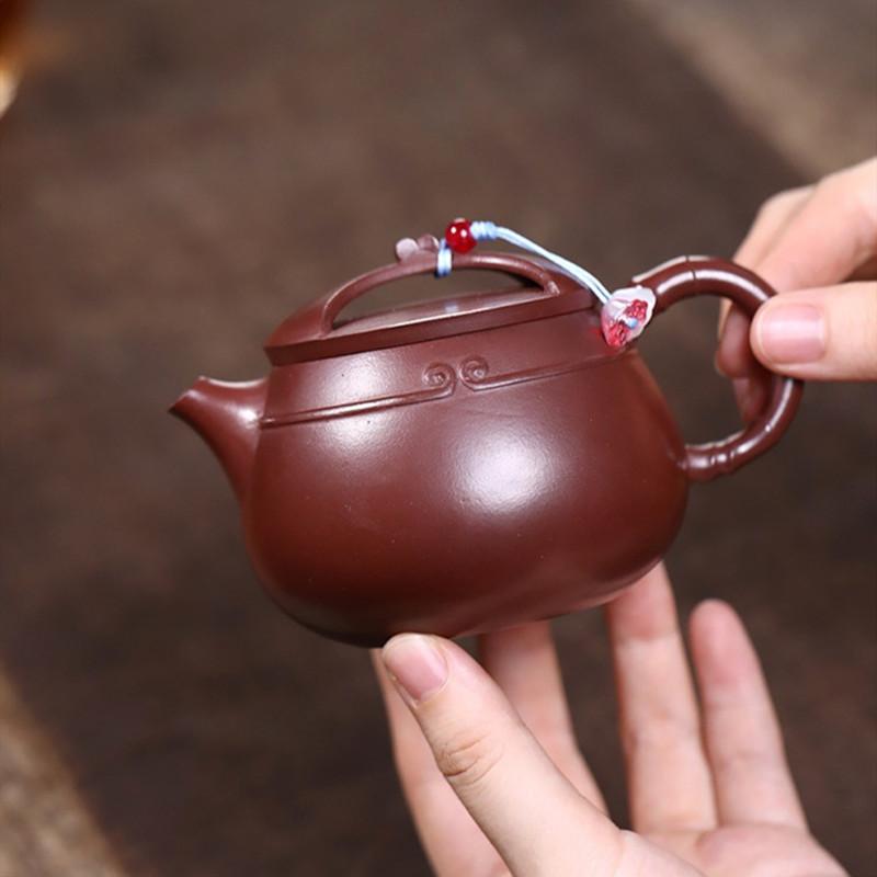 

170ml Chinese Yixing Handmade Purple Clay Teapot Beauty Tea Infuser Kettle Household Tradition Zisha Tea Pot Tea Set Teaware