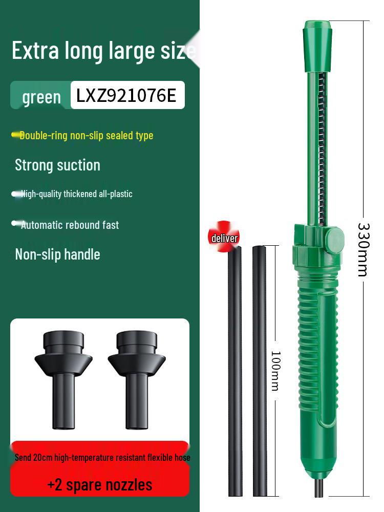 Deer Fairy High-Power Solder Sucker: Large, Powerful Suction Soldering Gun and Remover Artifact