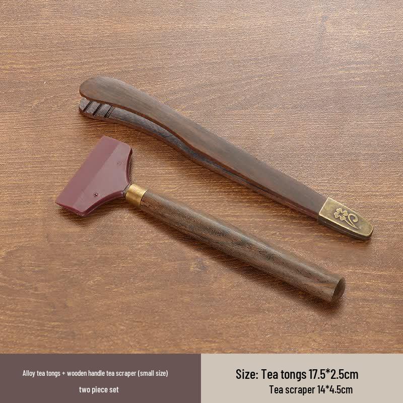 Ebony Wood Kung Fu Tea Utensil Set