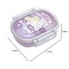SAN-X Sumikkogurashi Lunch Market Fluffy Tight Lunch Box KA08802 Purple