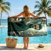 Matrix Fashion Beach Towel: Ideal for Summer Adventures Soft, absorbent and quick drying suitable for swimming and bathing