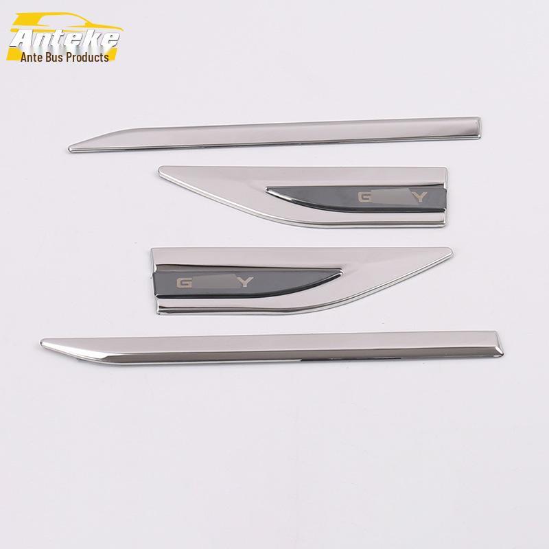 

Compatible Jiaji Fender Side Mark Decorative Stainless Steel Trim Sticker, Suitable for 19 Models