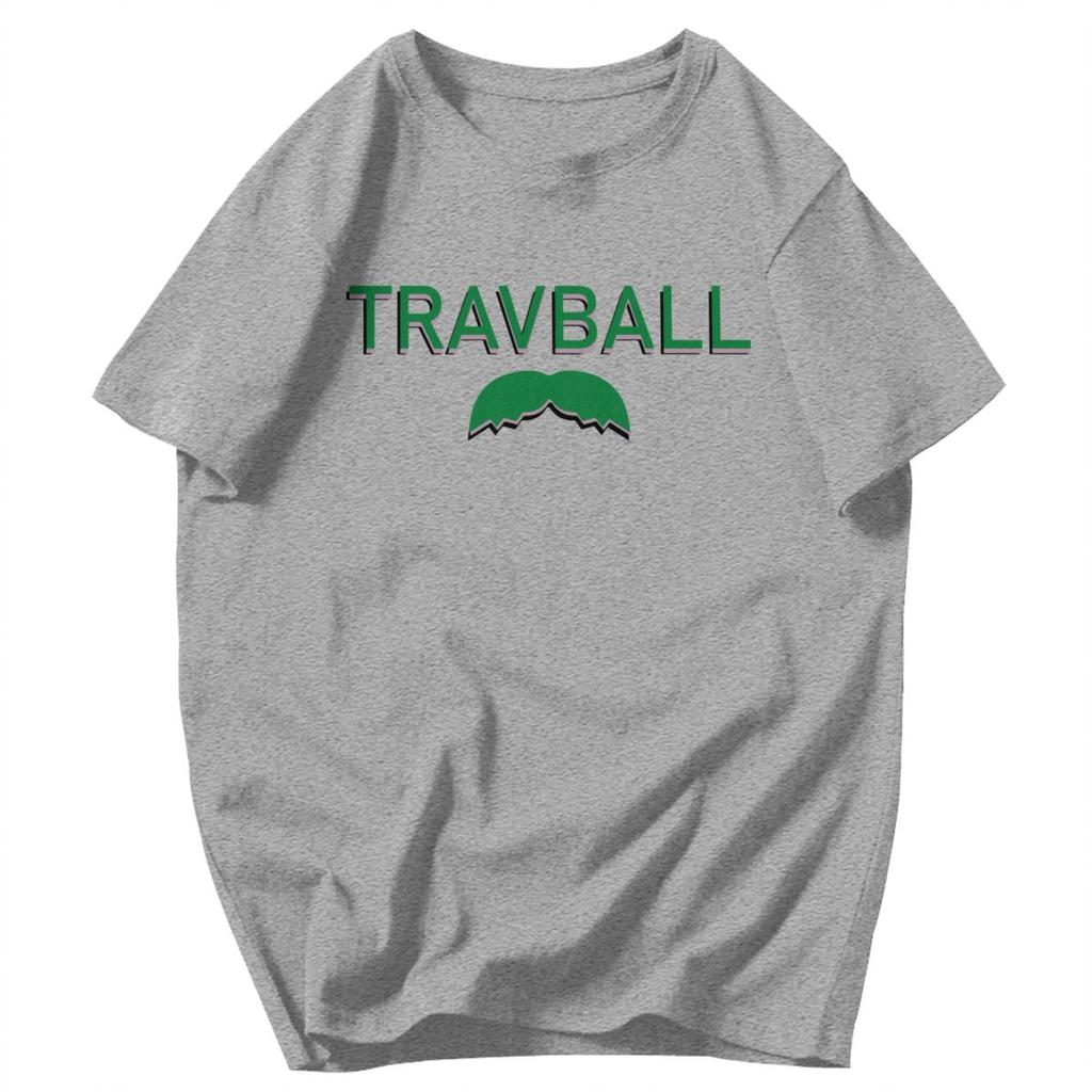 Men T Shirt Trendy Travball Travis Head Idea Y2K Graphic Tees Unisex Clothing T Shirts
