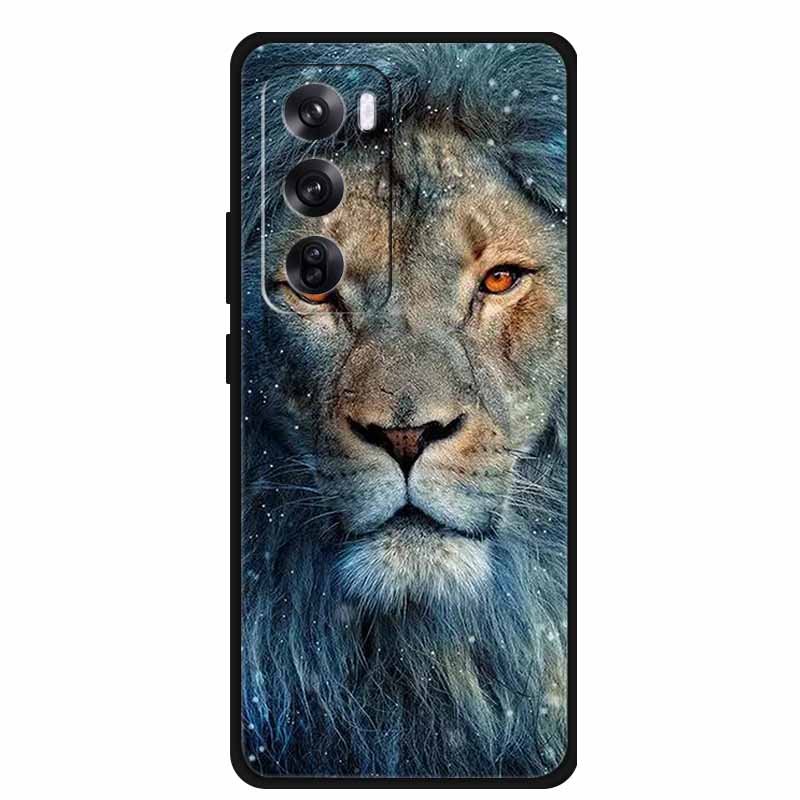 Funda For OPPO Reno 12 / Reno12 Pro Global Case Fashion Printed Soft Silicone Back Cover For Reno12 Pro Cat Phone Case Reno12 5G