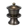 Buddhist Altar Shop Takita Shoten Buddhist Altar Utensils Tea Water Set Round Medium Height X Diameter Specially Selected Buddhist Altar High Quality