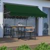 Tendalino Gazebo Impermeabili Telescopico Tessuto Anti-UV Oxford Negozio Esterno Banner Sostituzione Tendalino Tessuto di Ricambio Tenda da Porta