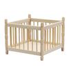 1/12 Scale Dollhouse Baby Bed Miniature Furniture Model for Girls Boys Ornament for Kids DIY Play Ornament Play Crafts.