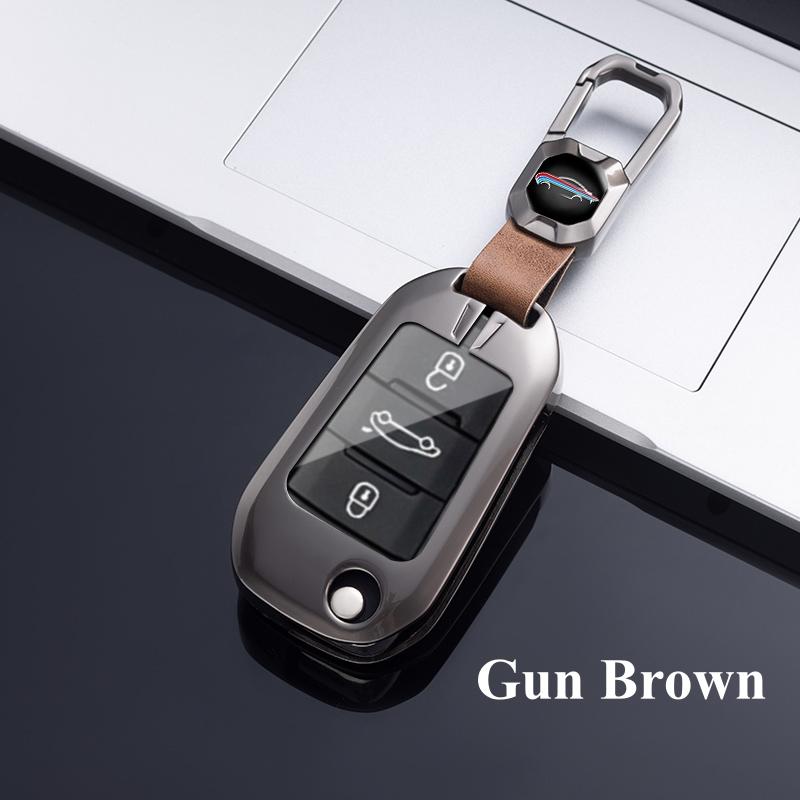 Car Flip Key Case Cover Shell Fob For Peugeot 208 3008 308 508 408 2008 307 4008 For Peugeot 306 407 807