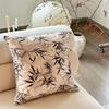 Copricuscini decorativi stile francese 45x45cm con imbottitura, Cuscini decorativi in misto lino per divano, letto, soggiorno